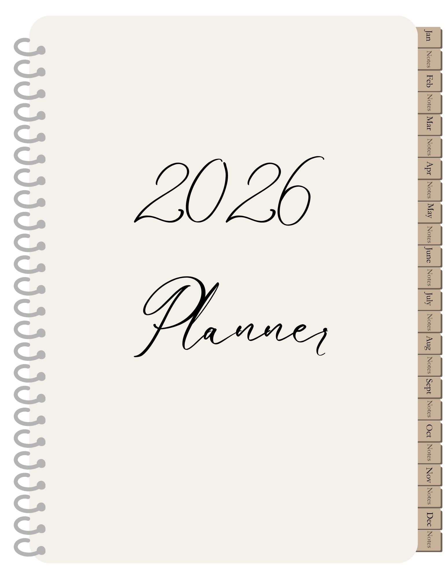 LMS Designz 2026 Sophistication Planner - LMS Designz