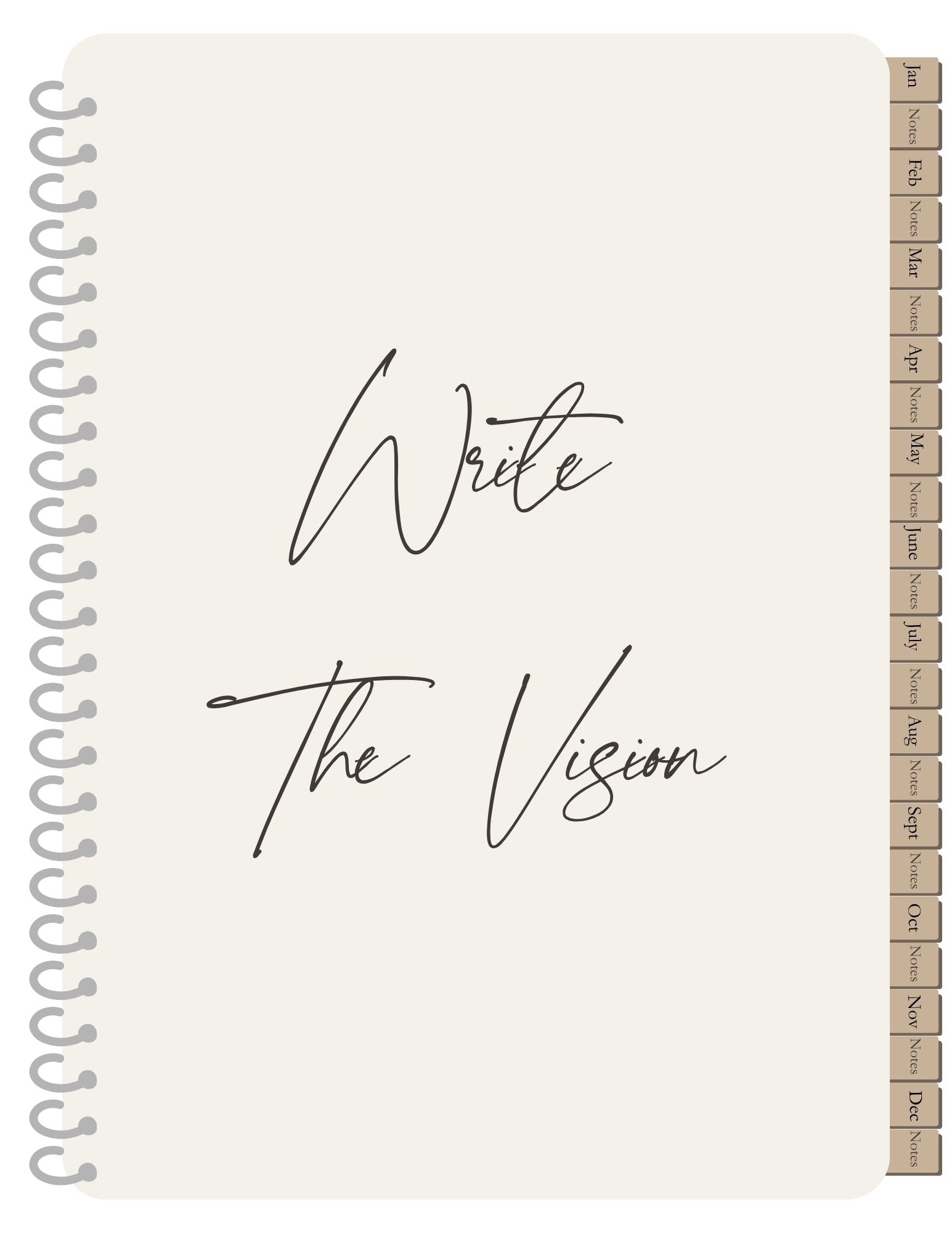 LMS Designz 2026 Vision Planner - LMS Designz