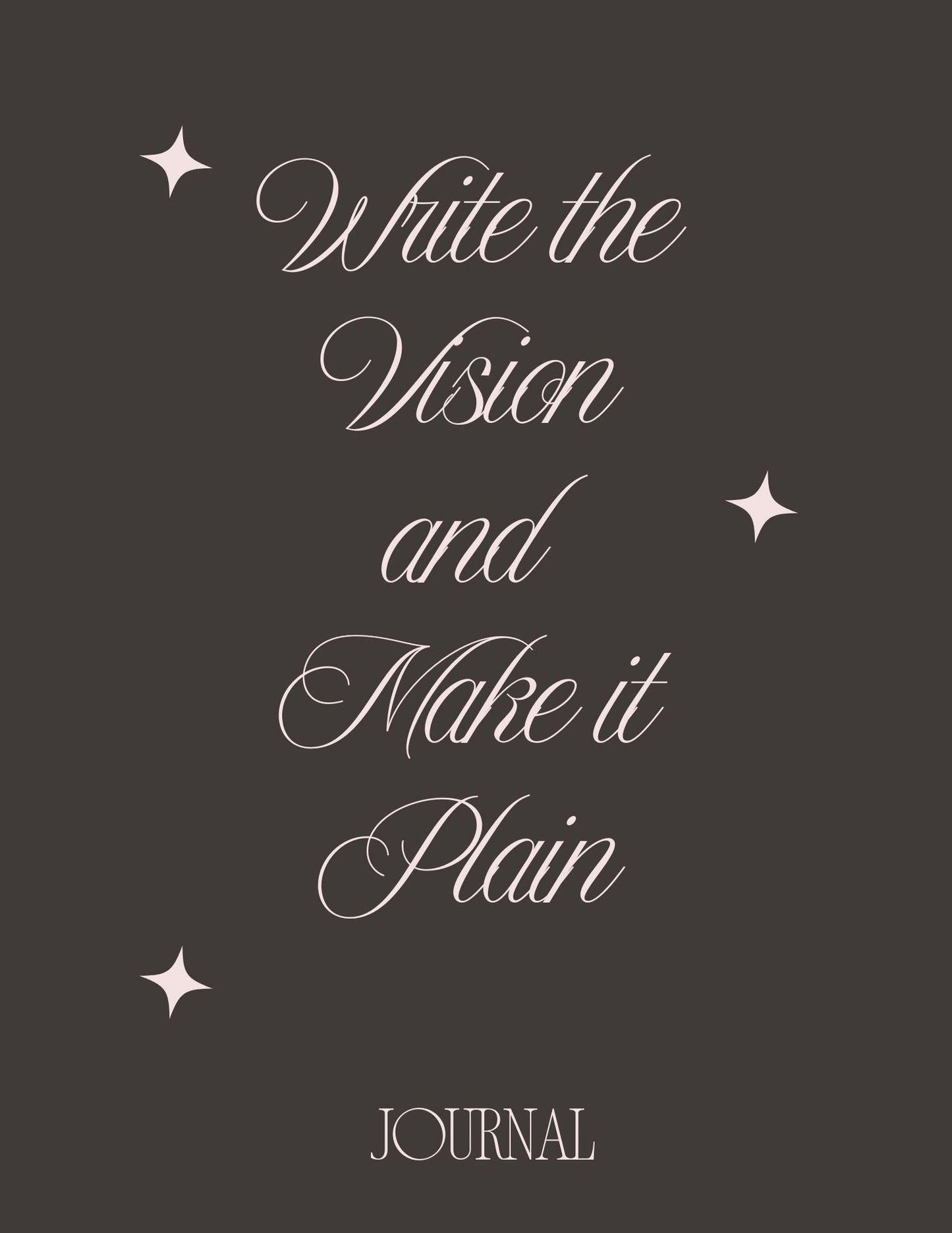 Luxury Vision Journal - LMS Designz