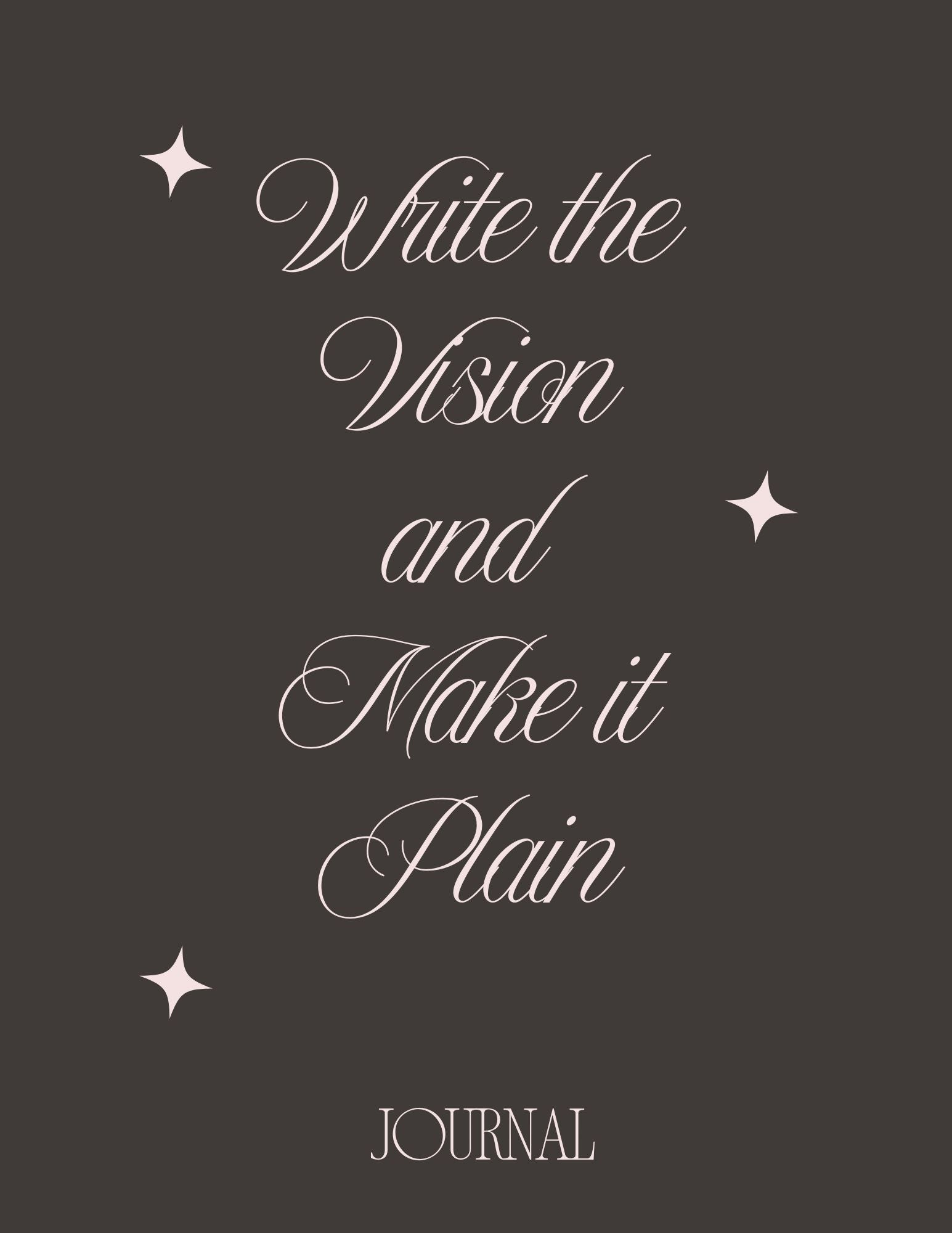 Luxury Vision Journal - LMS Designz